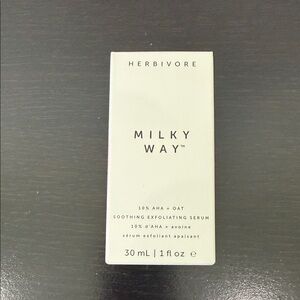 Herbivore Milky Way Soothing Exfoliating Serum - White